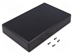Enclosure: multipurpose | X: 140mm | Y: 220mm | Z: 40mm | 1599 | ABS | black