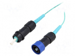 Connector: fiber optic | patchcord | PIN: 1 | bayonet | Buccaneer 4000