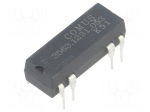 Relay: reed | SPDT | Ucoil: 5VDC | 400mA | max.100VDC | 5W | Rcoil: 200&Omega;