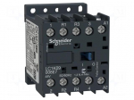 Contactor: 4-pole | NC x2 + NO x2 | 24VAC | 9A | DIN,on panel | TeSys K