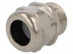 Cable gland | with long thread | M25 | 1,5 | IP68 | Mat: brass | 10bar