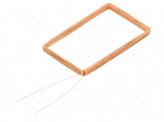 RFID antenna | 125kHz | Body dim: 35x45x3mm | Usable dim: 31x41x3mm