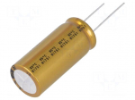 Capacitor: electrolytic | THT | 22000uF | 6.3VDC | &Oslash;18x40mm | &plusmn;20% | 0.28