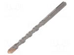 Drill bit | for concrete | &Oslash;: 10mm | L: 160mm | metal | cemented carbide