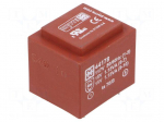 Transformer: encapsulated | 2.3VA | 117VAC | 15V | 15V | 77mA | 77mA | PCB