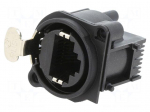 Connector: RJ45 | socket | etherCON&reg; A Series | PIN: 8 | Cat: Class D