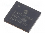 IC: PIC microcontroller | 16kB | 32MHz | 2&divide;3.6VDC | SMD | QFN28 | PIC24