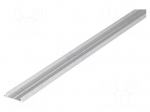 Profiles for LED modules | natural | L: 2m | FIX12 | aluminium
