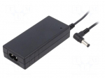 Power supply: switching | 5VDC | 5A | Out: 5,5/2,1 | 25W | 80&divide;264VAC