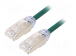 Patch cord | F/UTP,TX6A-28&trade; | Cat: 6a | RJ45 plug,both sides | wire
