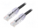 Patch cord | TX6&trade; PLUS,U/UTP | Cat: 6 | RJ45 plug,both sides | Cu | 3m