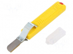 Stripping tool | &Oslash;cable: 8&divide;28mm | Wire: round | Tool length: 170mm