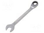 Wrench: combination spanner | rattle | 24mm | L: 296mm | OPEN-RATCH