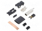 Connector: Mini I/O Type 1 (D) | plug | female | PIN: 8 | latch | 6.7mm