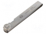 Metric feeler gauge | L: 100mm | Width: 12mm
