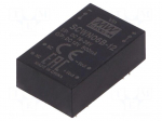 Converter: DC/DC | 6W | Uin: 18&divide;36VDC | Uout: 12VDC | Iout: 500mA | DIP24