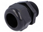 Cable gland | with long thread | M32 | 1.5 | IP68 | polyamide | black