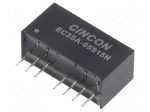 Converter: DC/DC | 3W | Uin: 4.5&divide;9VDC | Uout: 15VDC | Iout: 0&divide;200mA | SIP8