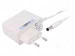 Power supply: switching | mains,plug-in | 12VDC | 1A | 12W | 82.96%