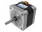 Motor: DC | 2-phase,bipolar,stepper | 24VDC | step 0,9&deg; | 0.48Nm | 2A