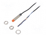 Sensor: inductive | OUT: PNP / NO | 0&divide;4mm | 10&divide;30VDC | M12 | 2m | IP67