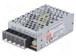 Converter: DC/DC | 15W | Uin: 9.2&divide;18VDC | Uout: 12VDC | Iout: 1.25A | SD