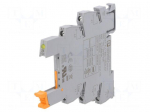 Socket | PIN: 5 | for DIN rail mounting | -40&divide;60&deg;C | 6.2x80x94mm