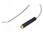 Module: laser | 20mW | red | dot | 650nm | 10&divide;30VDC | 30&divide;150mA | Dot Laser