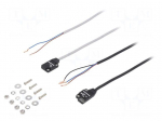 Sensor: photoelectric | Range: 0&divide;1000mm | PNP | DARK-ON | 50mA | 2m