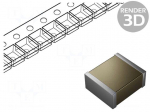 Capacitor: ceramic | MLCC | 15uF | 50V | X7R | &plusmn;10% | SMD | 2220