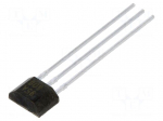 Sensor: Hall | bipolar | TO92 | -67&divide;67mT | Usup: 4.5&divide;10.5VDC | 7mA