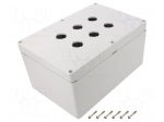 Enclosure: for remote controller | 22mm | IP66 | UL94-5V | X: 160mm