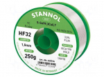 Tin | lead free | Sn99,3Cu0,7 | 1.5mm | 250g | reel | 3.5% | Flux: SW32