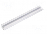 Profiles for LED modules | white | L: 2m | LINEA-IN20 | aluminium