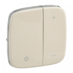 Cover plate Valena Allure - universal/for 1-10V ballast dimmer - ivory