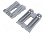 Holder | ways: 2 | polyphthalamide PPA | grey