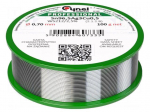 Tin | lead free | Sn96,5Ag3Cu0,5 | 0.7mm | 100g | reel | 217&divide;220&deg;C | 2.5%