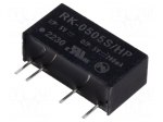 Converter: DC/DC | 1W | Uin: 4.5&divide;5.5VDC | Uout: 5VDC | Iout: 200mA | SIP7