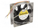 Fan: DC | axial | 24VDC | 120x120x38mm | 168m3/h | 39dBA | ball | 2600rpm
