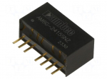 Converter: DC/DC | 6W | Uin: 18&divide;36VDC | Uout: 15VDC | Iout: 400mA | SIP8
