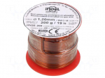 Coil wire | double coated enamelled | 1.2mm | 0.2kg | -65&divide;200&deg;C