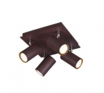 Trio-Lighting Marley 4-pc GU10 rustic virziena gaismeklis