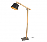 Trio-Lighting Harris  E27 black/gold stāvlampa