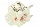 Contact block | RONDEX-JUWEL,RONTRON-R-JUWEL | IP00 | Contacts: NC