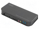 KVM switch | 4K,HDCP 2.2,UHD 2160p | black