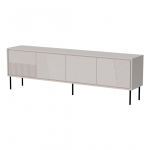 RTV cabinet ABI 4D 200x38x62 cashmere matt