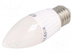 LED lamp | white warm | E27 | 230VAC | 1000lm | 10W | 160&deg; | 3000K