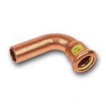 Gāzes Cu-PRES līkums 90gr MF 18 SANHA-Press&reg; Gas līkums 90&deg;MF, 10001A