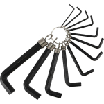 T&ouml;&ouml;riistad ja m&otilde;&otilde;teseadmed // K&auml;sit&ouml;&ouml;riistad ja k&auml;sit&ouml;&ouml;riistade komplektid // Klucze imbusowe (2-14mm) kpl. 12 szt. na k&oacute;łku,  w etui