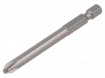 Screwdriver bit | PlusMinus PH-type | PH2/SL | 1/4"